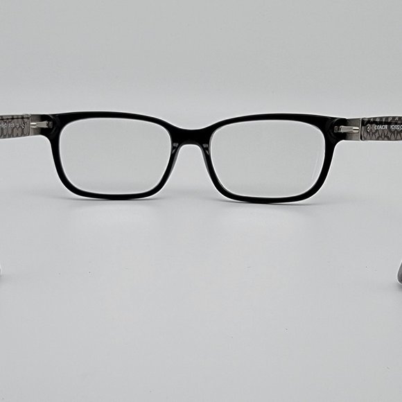 Coach HC6062 Darcy 5261 Black Military Sig C Eyeglasses Frame w/ Case 51-16-135 main image 5
